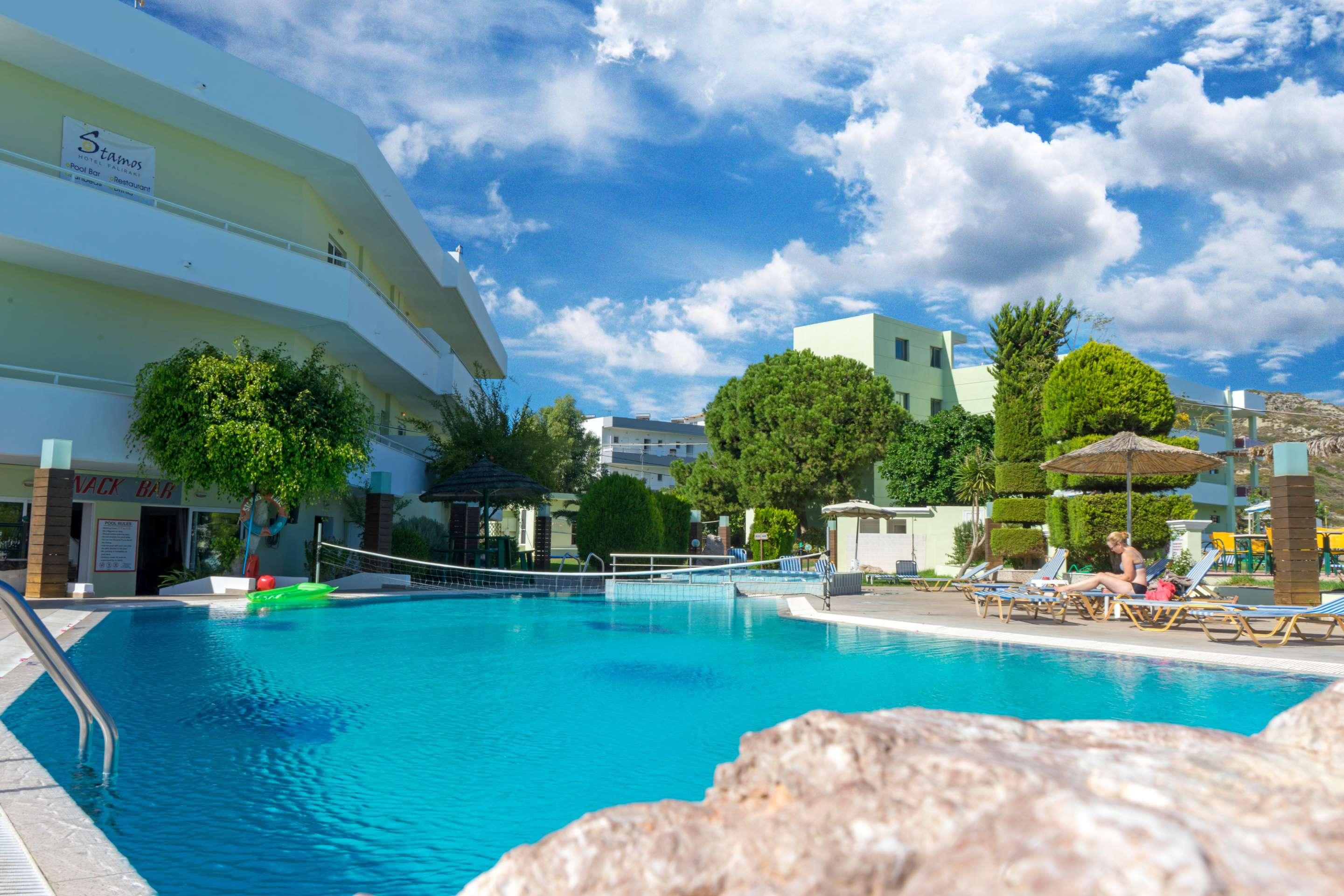 Stamos Hotel Faliraki Ngoại thất bức ảnh